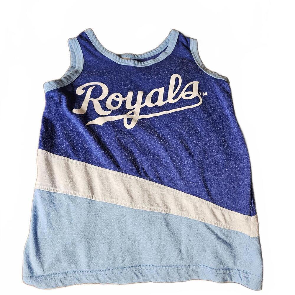 Kansas City Royals Youth Small Basketball Jersey